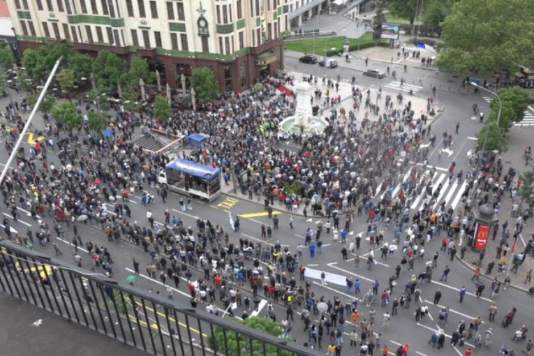 Puca Savez za Srbiju! Evo koliko ljudi je izašlo danas na protest "Svi kao jedan - 1 od 5 miliona"