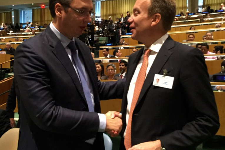 (FOTO) Vučić se sastao sa Brendeom, sledi niz bilateralnih sastanaka