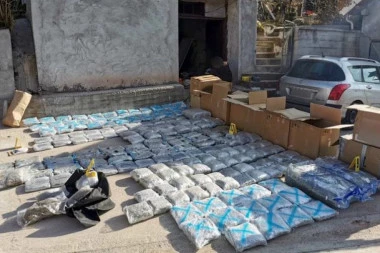 Prosek je malo selo, a ima veliki narko biznis: U dekinom podrumu pronađeno više od 200 kilograma droge