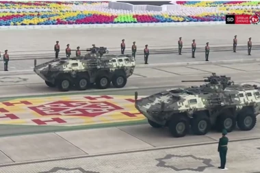 Veliki uspeh namenske industrije: "Lazar" prikazan na vojnoj paradi u Turkmenistanu (VIDEO)