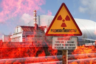 POVIŠEN NIVO RADIJACIJE U ČERNOBILJU: Ruski vojnici upali tenkovima u toksičnu zonu i digli oblake radioaktivne prašine