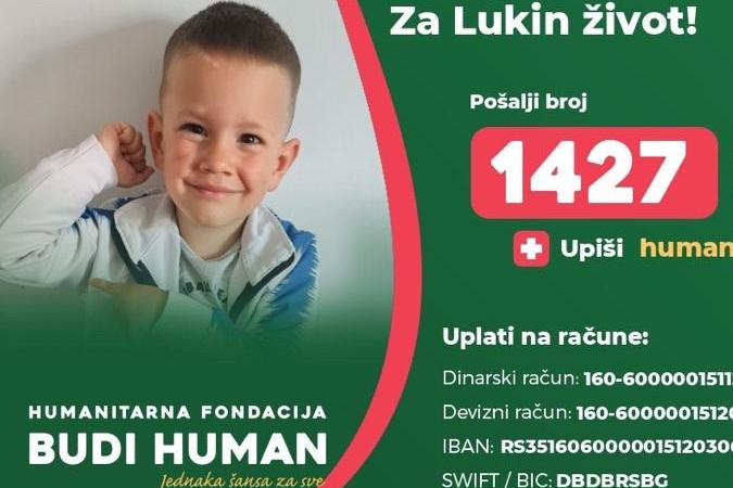 Humanitarna Fondacija Budi Human Aleksandar Api Prikuplja Nov Ana