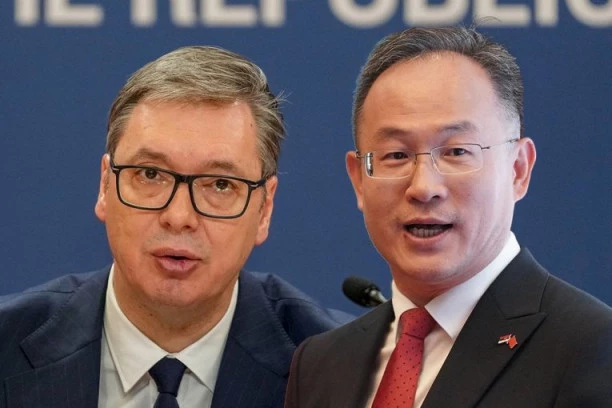 SUTRA VAŽAN SASTANAK: Predsednik Vučić dočekuje ambasadora Kine Li Minga