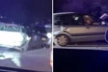 LANČANI SUDAR KOD BEGALJIČKOG BRDA: U udesu učestvovalo četiri vozila, srča svuda! (VIDEO)