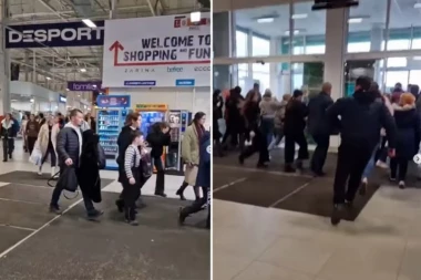 JOŠ JEDNA DRAMA U RUSIJI: Muškarac javio da je podmetnuo eksploziv u tržnom centru u Sankt Peterburgu! (VIDEO)