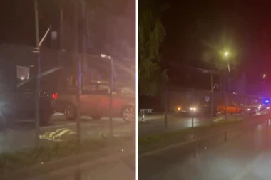 SAOBRAĆAJKA U KRUŠEVCU! U sudaru dva vozila, jedno završilo na suprotnoj strani puta, policija na licu mesta! (VIDEO)