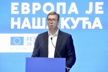 "VAŽNO JE DA SE DANAS PODSETIMO ŠTA NAS SPAJA" ! Vučić se obratio na ceremoniji obeležavanja Dana Evrope!