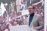 "Mala Srbija boriće se za svoju čast i obraz"! Vučić na mitingu SNS u Lazarevcu: Ja ću ići u Njujork da se još jednom obratim svim zemljama sveta, da se borim za Srbiju!