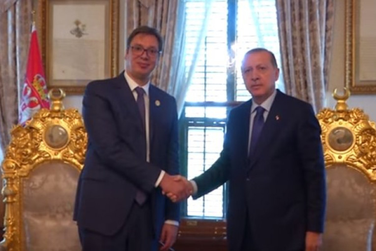 Erdogan pričao na srpskom i smejao se Dačiću