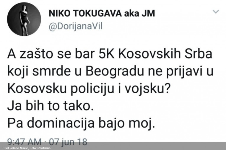 SKANDAL! ŠMINKERKA VUKA JEREMIĆA "PLJUJE" SRBE: KOSOVO NIJE SRBIJA, KOSOVSKI SRBI SMRDE!