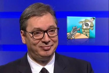 Sramna naslovna strana lista Danas! Treba li Vučić da primi metak?