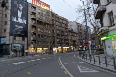 (VIDEO) Iznenađenje na beogradskim ulicama: Pogledajte kako je danas izgledala prestonica u jeku epidemije