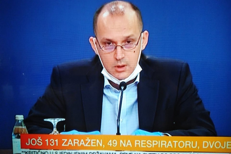 (VIDEO) Redovna konferencija: 10 umrlih od koronavirusa! Lončar: Produžićemo policijski čas vikendom ako treba!