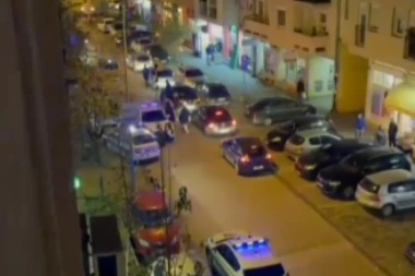 BRUTALNA TUČA U KAFANI U NOVOM SADU: Grupa muškaraca pretukla mladića, policija na terenu (VIDEO)