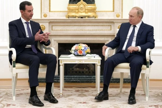 SASTANAK SVETSKIH MOĆNIKA! Bašar el Asad u iznenadnoj poseti Kremlju, dočekao ga Putin