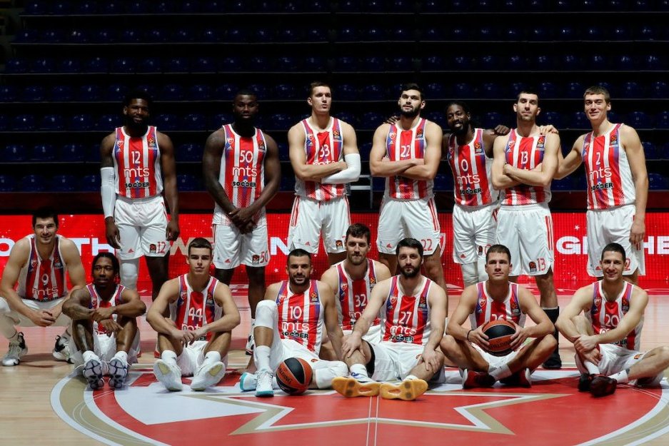 KK Crvena Zvezda Meridianbet Beograd basketball, News, Roster