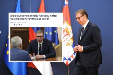 HRVATI DOTAKLI DNO, PRLJAVA KAMPANJA U PUNOM JEKU: Bez imalo srama izmislili Vučićevu izjavu!