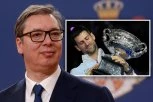 NAJVEĆI SVIH VREMENA! Predsednik Vučić čestitao Đokoviću pobedu: Hvala Novače za sve radosti