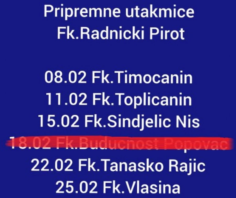 FK Radnički Pirot obeležava 76 godina od osnivanja