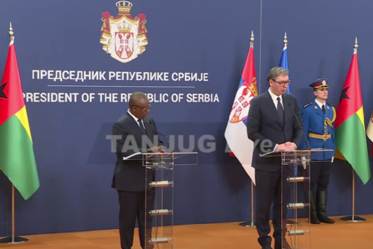 VUČIĆ SA PREDSEDNIKOM GVINEJE BISAO: Dogovorili smo saradnju u važnim oblastima!