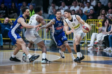 PARTIZAN NAKON DRAME DO PRVOG MESTA: Crno-beli u Podgorici obezbedili domaći teren u plej-ofu!