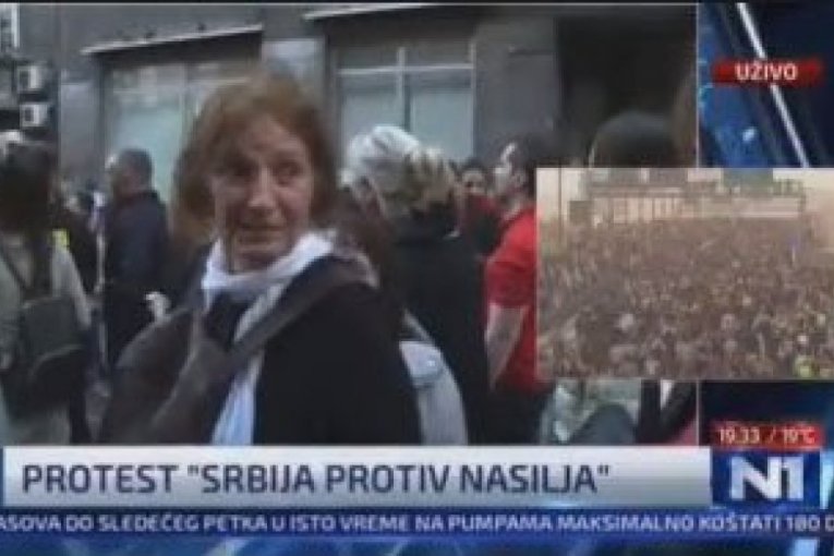 NAPADAJU PATRIJARHA NA TZV. PROTESTU PROTIV NASILJA! (VIDEO)