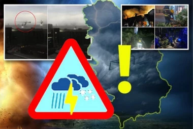 NAJGORA OD NAJGORIH! Ovakva oluja je napravila haos u Srbiji, ali još nismo videli NJEN PUN POTENCIJAL
