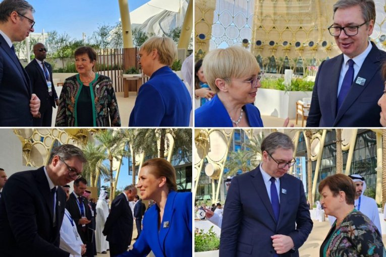 VUČIĆ SE SASTAO SA DIREKTORKOM MMF, PREDSEDNICOM SLOVENIJE I PREMIJERKOM DANSKE: "Veliki izazovi zahtevaju zajedničku akciju!" (FOTO)