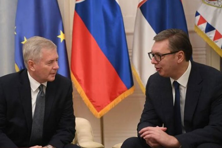 SLOVAČKI AMBASADOR U OPROŠTAJNOJ POSETI SRBIJI! Vučić: Hvala na poštovanju suvereniteta i teritorijalnog integriteta!