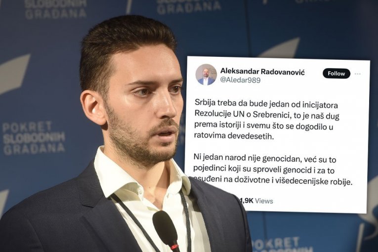 BRUKA NA VELIKI PETAK! Najbliži saradnik Pavla Grbovića podržao sramnu rezoluciju o Srebrenici