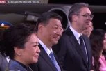 SI U PRATNJI MIGOVA SLETEO U BEOGRAD! Spektakularni doček kineskog predsednika, ori se ''IGRALE SE DELIJE'' na beogradskom aerodromu!