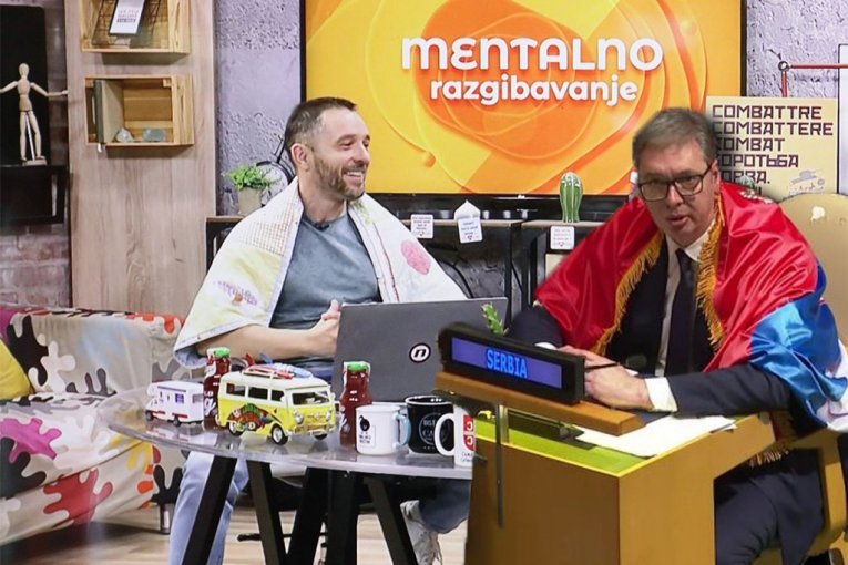 SKANDAL NA OPOZICIONOJ TELEVIZIJI! Dok se Predsednik Vučić lavovski bori za svoju zemlju, voditelji na "Nova S" ga ismevaju (FOTO)