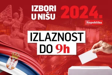 PRVI PRESEK IZLAZNOSTI U NIŠU: Do 9 časova glasalo 7,6 odsto upisanih birača