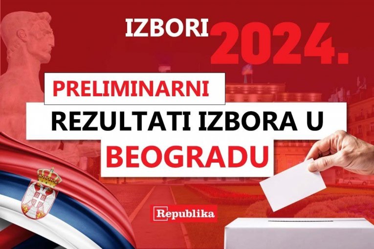 BEOGRAĐANI SU IZABRALI! GIK objavio najnovije preliminarne rezultate: Izborna lista "Aleksandar Vučić - Beograd sutra" UBEDLJIVA SA ČAK 64 MANDATA