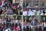 SVESRPSKI SABOR NA TRGU REPUBLIKE! Vučić i Dodik poslali snažne poruke ujedinjena, MIG-ovi i TROBOJKE kao kruna manifestacije (FOTO/VIDEO)