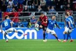 ITALIJA - ALBANIJA: ''Azuri'' ekspresno preokreću, Barela postigao prelep gol!
