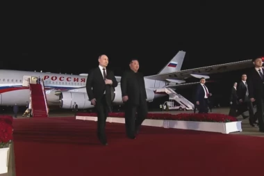 VAŽAN SUSRET U PJONGJANGU: Putin i Kim počeli razgovore!