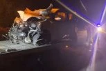 PRVE SLIKE SA MESTA NESREĆE NA IBARSKOJ MAGISTRALI: Četiri osobe teško povređene, vozila potpuno smrskana! (VIDEO)