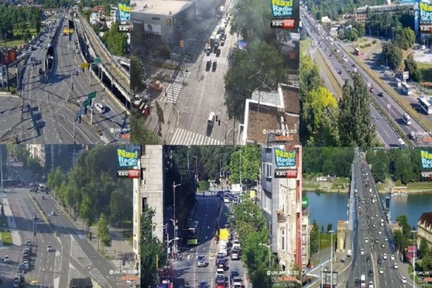 JUTARNJI ŠPIC AKTUELAN, ALI JE SVUDA PROHODNO: Vozila se kreću bez zaustavljanja u svakom delu Beograda! (FOTO)