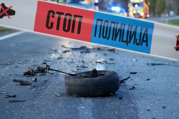 LETEO SA MOTOCIKLA NAKON SILOVITOG SUDARA: Nesreća u Borči, muškarac prevezen u Urgentni!