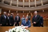 VUČIĆ SA EL GEBALIJEM: Uveren sam da će parlamentarna saradnja Srbije i Egipta pratiti rastuće trendove naših ukupnih bilateralnih odnosa ! (FOTO)