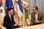 VUČIĆ PRIMIO U OPROŠTAJNU POSETU AMBASADORA KOREJE: "Za Srbiju od velike važnosti to što kod korejskih kompanija raste interesovanje za investiranje! (FOTO)