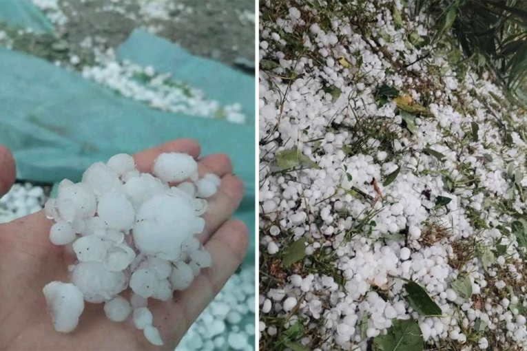 GRAD VELIČINE ORAHA NAPRAVIO KARAMBOL U SRBIJI: Nevreme Se NE ...