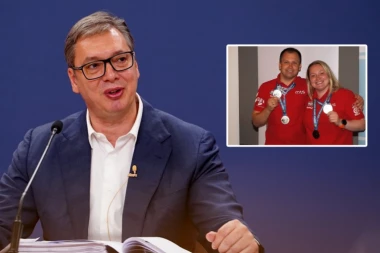 "ČESTITAM I HVALA NA SVEMU ŠTO SU URADILI ZA SRBIJU!" Vučić se obratio nakon što su Mikec i Arunović osigurali PRVU MEDALJU na Olimpijskim igrama u Parizu! (FOTO)