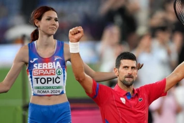 KAKVA PORUKA NOLETA NAŠOJ MLADOJ ATLETIČARKI! Ovde se vidi prava veličina (FOTO)