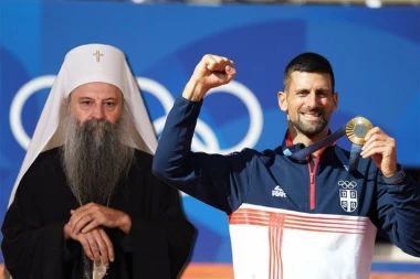 "KRST JE SILA I ZNAMENJE! HVALA!" Patrijarh Porfirije čestitao Novaku Đokoviću na osvajanju zlatne medalje!