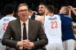 VUČIĆ POSLAO PORUKU KOŠARKAŠIMA: Želim im da pobede Ameriku, ali biće teško