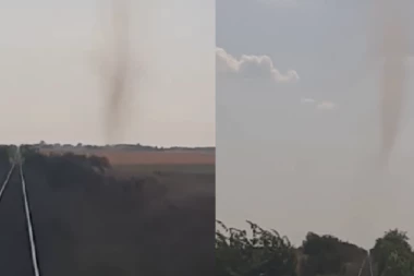 POGLEDAJTE KAKO IZGLEDA "PIJAVICA" IZNAD SUBOTICE: Tornado se sve više izdiže, ŠOKANTAN SNIMAK KRUŽI DRUŠTVENIM MREŽAMA! (VIDEO)