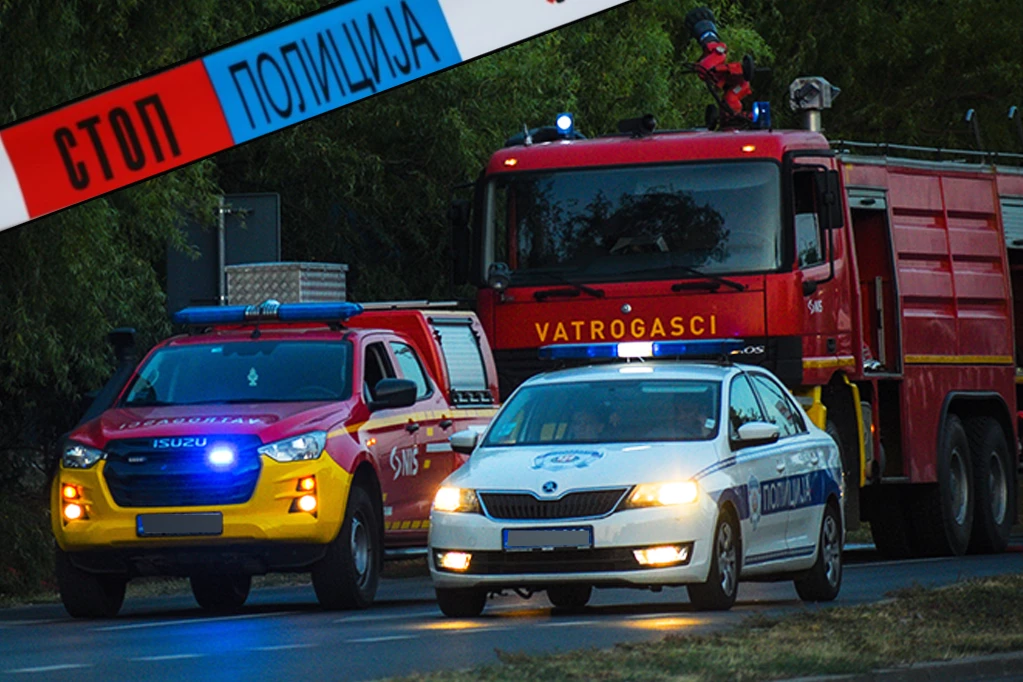 CRNI DIM U NIŠU PREKRIO GRAD! Jeziv požar izbio na periferiji Niša (FOTO)