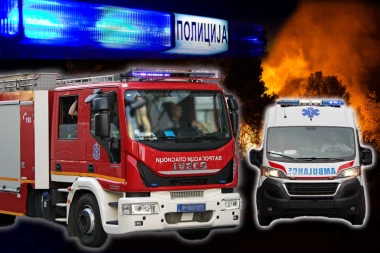 ZAPALIO SE KAMION NA AUTO-PUTU! Užas kod Jagodine, vatrogasci hitno intervenisali, VOZAČA ODVELA HITNA POMOĆ!